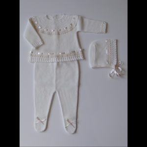 Baby Unisex knit set NEW